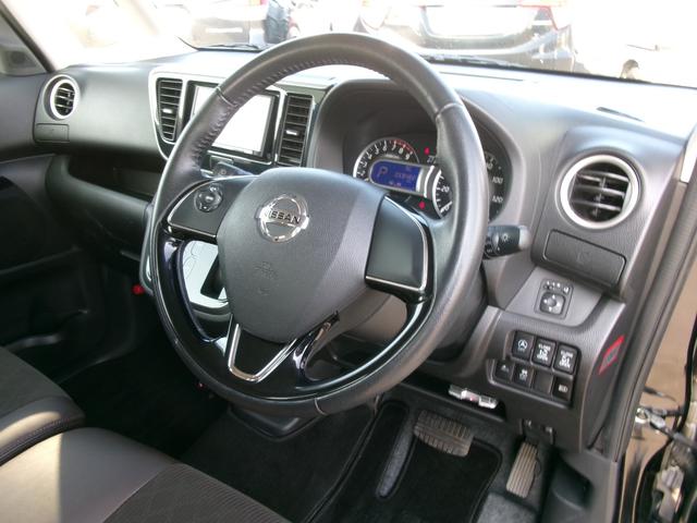 デイズルークス ハイウェイスター　Ｘ　Ｖセレクション　禁煙車　ハーフレザーシート　社外ナビ　全方位カメラ　ワンセグ　ＥＴＣ　オートライト　オートライト　ＬＥＤ　スマートキー　スペアキー　両側電動スライド　衝突被害軽減　ドラレコ　純正１５インチＡＷ（6枚目）