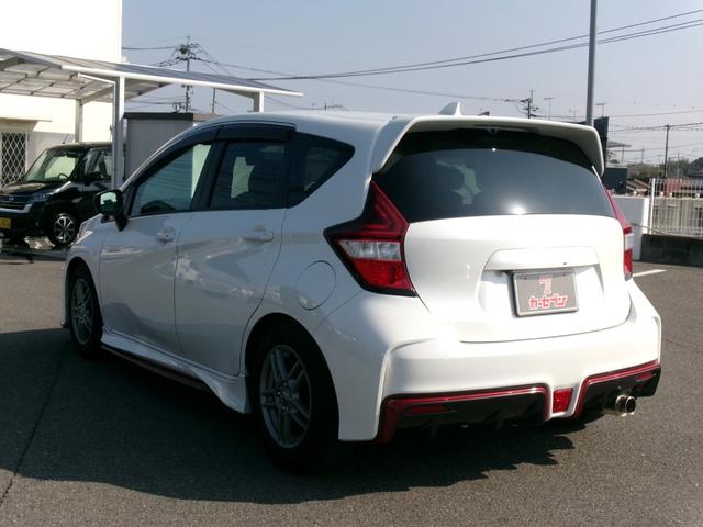 ノート ｅ－パワーニスモ　禁煙車　純正ナビ　ワンセグ　ＢＴ　バックカメラ　ＥＴＣ　衝突軽減ブレーキ　横滑り防止　ＨＫＳマフラー　１５インチアルミホイール（61枚目）