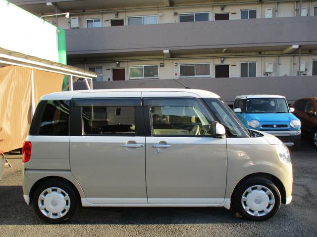 ムーヴキャンバス Xリミテッド SAII 禁煙車 社外オーディオ Bluetooth スマートキー スペアキー バックカメラ 両側電動スライドドア アイドリングストップ 衝突軽減ブレーキ(40枚目)