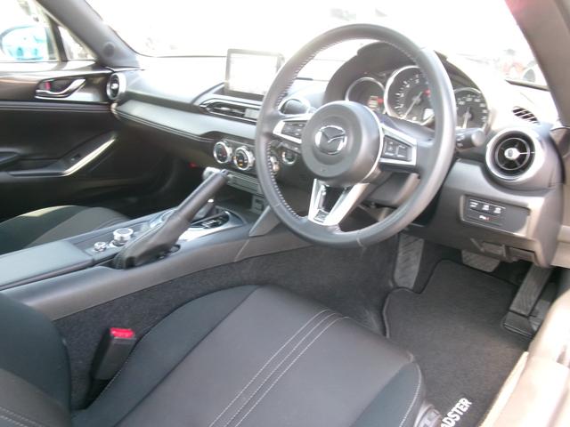 ロードスターＲＦ Ｓ　禁煙車　純正ナビ　フルセグ　Ｂｌｕｅｔｏｏｔｈ　バックカメラ　Ｐセンサー　ドラレコ　車線逸脱警報　シートヒーター　ＣＵＳＣＯタワーバー　ＴＥＩＮ車高調　電動開閉式ルーフ　ＬＥＤ　ＥＴＣ　純正１７ＡＷ（6枚目）