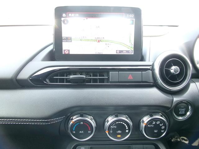 ロードスターＲＦ Ｓ　禁煙車　純正ナビ　フルセグ　Ｂｌｕｅｔｏｏｔｈ　バックカメラ　Ｐセンサー　ドラレコ　車線逸脱警報　シートヒーター　ＣＵＳＣＯタワーバー　ＴＥＩＮ車高調　電動開閉式ルーフ　ＬＥＤ　ＥＴＣ　純正１７ＡＷ（9枚目）