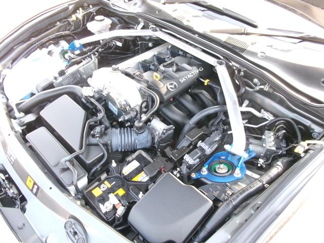 ロードスターＲＦ Ｓ　禁煙車　純正ナビ　フルセグ　Ｂｌｕｅｔｏｏｔｈ　バックカメラ　Ｐセンサー　ドラレコ　車線逸脱警報　シートヒーター　ＣＵＳＣＯタワーバー　ＴＥＩＮ車高調　電動開閉式ルーフ　ＬＥＤ　ＥＴＣ　純正１７ＡＷ（35枚目）