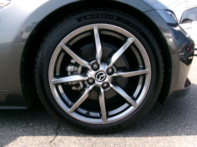 ロードスターＲＦ Ｓ　禁煙車　純正ナビ　フルセグ　Ｂｌｕｅｔｏｏｔｈ　バックカメラ　Ｐセンサー　ドラレコ　車線逸脱警報　シートヒーター　ＣＵＳＣＯタワーバー　ＴＥＩＮ車高調　電動開閉式ルーフ　ＬＥＤ　ＥＴＣ　純正１７ＡＷ（40枚目）