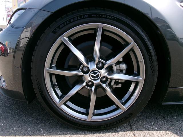 ロードスターＲＦ Ｓ　禁煙車　純正ナビ　フルセグ　Ｂｌｕｅｔｏｏｔｈ　バックカメラ　Ｐセンサー　ドラレコ　車線逸脱警報　シートヒーター　ＣＵＳＣＯタワーバー　ＴＥＩＮ車高調　電動開閉式ルーフ　ＬＥＤ　ＥＴＣ　純正１７ＡＷ（42枚目）