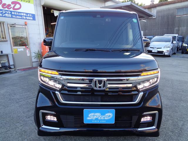 Ｎ－ＢＯＸカスタム Ｌ　・当店買取・整備渡し・ワンオーナー・ホンダセンシング・社外ＳＤナビ・フルセグ・バックカメラ・ＥＴＣ・前後監視ドラレコ・アダプティブクルコン・ＬＥＤヘッドライト・シーケンシャルウインカー・リアフィルム（2枚目）