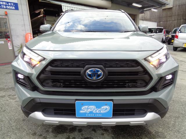 RAV4 ハイブリッドアドベンチャー ・当店買取・整備渡し・ワンオーナー・車庫保管・禁煙車・トヨタセーフティセンス・10.5インチディスプレイオーディオ・バックカメラ・フルセグTV・パワーゲート・2.0ETC・アダクティブクルコン(2枚目)