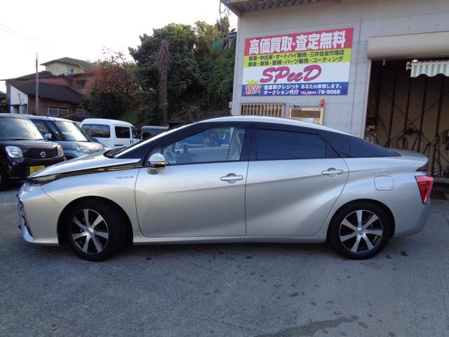 MIRAI ベースグレード ・当店買取・車検整備付き・燃料電池車・トヨタセーフティセンス・アダプティブクルコン・純正9インチSDナビ・フルセグ・ETC・バックカメラ・前席パワーシート・全席シートヒーター・LEDヘッドライト(4枚目)