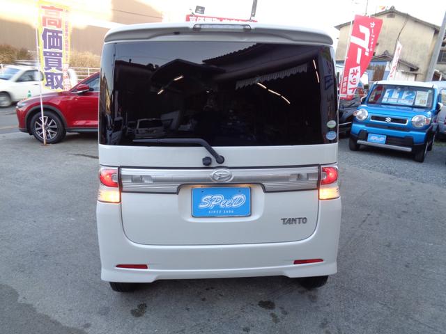 タント カスタムXリミテッド ・当店買取・車検整備付き・ミラクルオープンドア・片側パワスラ・社外メモリーナビ・ワンセグ・Bluetooth・ETC・HID・フォグ・革巻きステアリング・純正14インチアルミホイール・ウインカーミラー(5枚目)