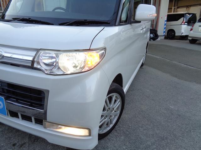 タント カスタムXリミテッド ・当店買取・車検整備付き・ミラクルオープンドア・片側パワスラ・社外メモリーナビ・ワンセグ・Bluetooth・ETC・HID・フォグ・革巻きステアリング・純正14インチアルミホイール・ウインカーミラー(58枚目)