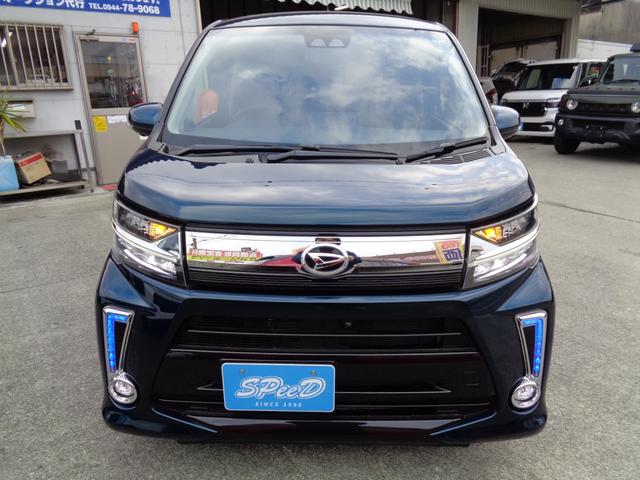 ムーヴ カスタム　ＲＳ　ハイパーリミテッドＳＡＩＩＩ　・当店買取・車検整備付き・ワンオーナー・ＳＡ３・ターボ・社外メモリーナビ・フルセグ・全周囲モニター・ハーフレザーシート・木目調パネル・ＬＥＤヘッドライト・ミラー型前後ドラレコ・後席５面フィルム（2枚目）