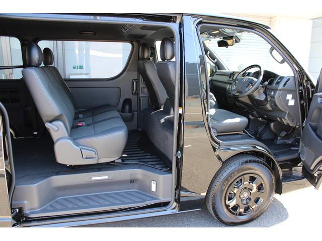 ハイエースバン ロングスーパーＧＬ　ダークプライムＳ　デジタルインナーミラー・パノラミックビューモニター・２０周年スカッフプレート・両側パワースライドドア・ＬＥＤヘッドランプ・玄武１．５インチロダウン・ＫＹＢ減衰力調整式エクステージダンパー・純正部品あり（12枚目）