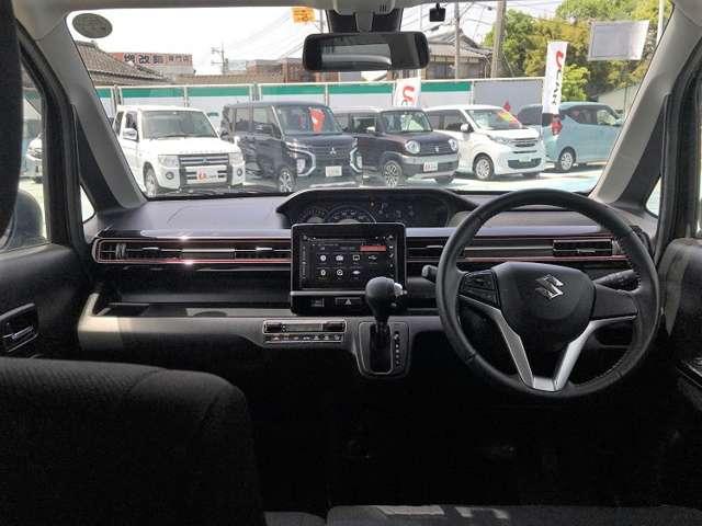 ハイブリッドX 全方位モニター・衝突被害軽減B・ETC ナビ付 Bカメ 運転席シートヒーター AW スマートキープッシュスタート ETC ベンチS エアコン ABS キーレス フルフラット 記録簿 ESP付 1オナ(11枚目)