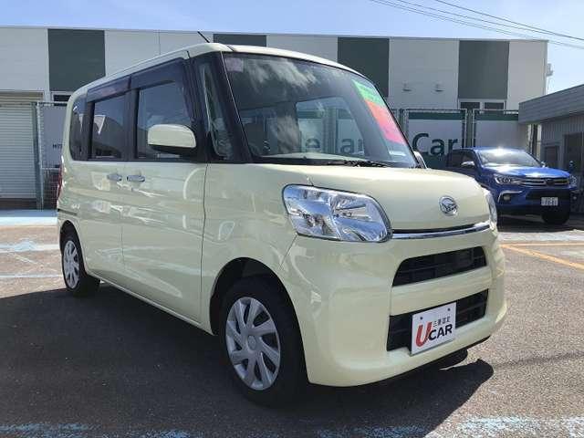 タント Ｘ　ＳＡ　ワンオーナー車　ワンセグテレビ　１オナ　盗難防止　ＳＲＳ　Ｗエアバック　横滑り防止　両側スライド片側電動ドア　フルオートエアコン　ナビ＆ＴＶ　スマートキー　ＰＷ　整備記録簿　ＰＳ　キーフリーキー（6枚目）