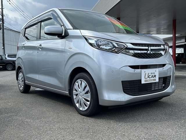 ｅＫワゴン Ｍ　元社用車／バックカメラ付き　踏み間違い防止アシスト　イモビライザー　パワーウィンドウ　Ｐセンサー　マニュアルエアコン　バックカメラ　キーレスエントリー　前席シートヒーター　ＡＳＣ　エアバック　パワステ（3枚目）