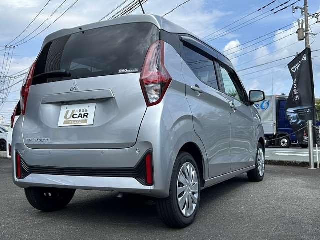 ｅＫワゴン Ｍ　元社用車／バックカメラ付き　踏み間違い防止アシスト　イモビライザー　パワーウィンドウ　Ｐセンサー　マニュアルエアコン　バックカメラ　キーレスエントリー　前席シートヒーター　ＡＳＣ　エアバック　パワステ（5枚目）