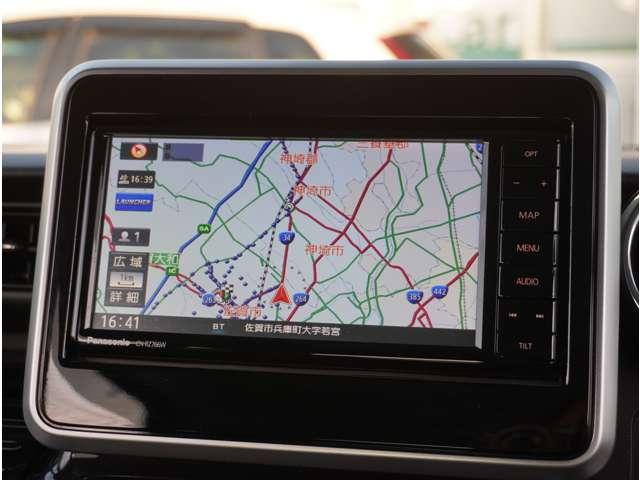 スペーシアカスタム ハイブリッドXS 純正ナビ/全方位モニター/地デジ/Bluetooth アラウンドモニター 両側パワ-スライドドア Bカメ スマキー ソナー クルーズコントロール キーレスエントリー アイドルストップ シートH AUX(8枚目)