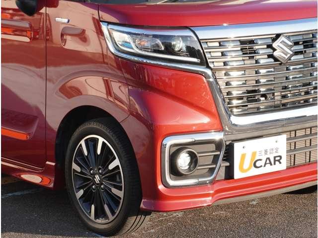 スペーシアカスタム ハイブリッドXS 純正ナビ/全方位モニター/地デジ/Bluetooth アラウンドモニター 両側パワ-スライドドア Bカメ スマキー ソナー クルーズコントロール キーレスエントリー アイドルストップ シートH AUX(14枚目)