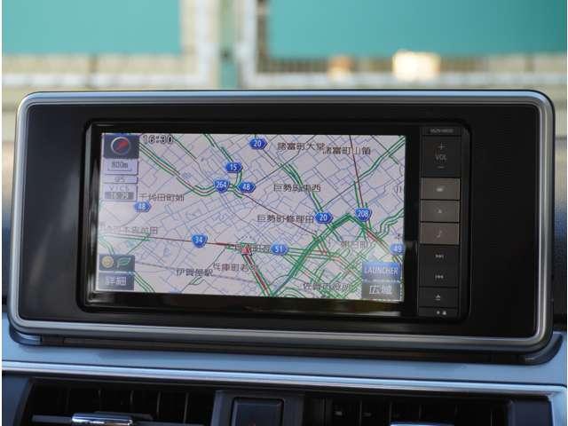 ナビ付です！目的地を設定　すれば、初めての場所でも簡単に　行くことが出来ます！