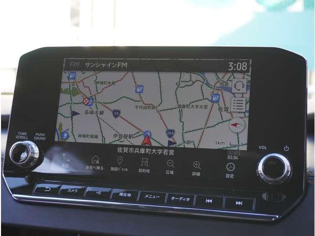 ナビ付です！目的地を設定　すれば、初めての場所でも簡単に　行くことが出来ます！