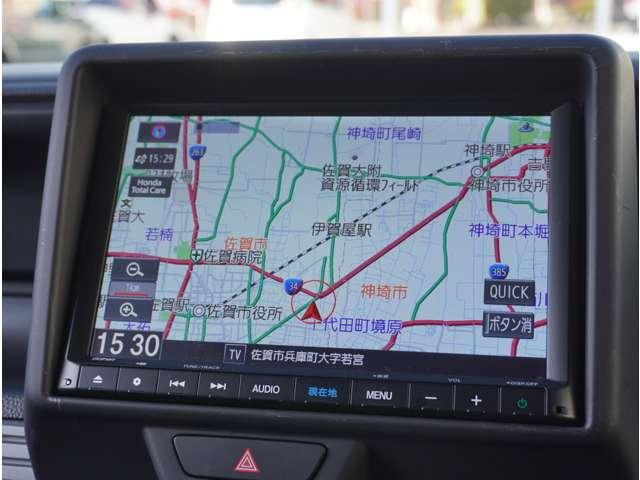 Ｎ－ＶＡＮ＋スタイル ファン・ターボ　８インチ純正ナビ　前後ドラレコ　地デジＴＶ　ナビＴＶ　ＥＴＣ付き　セキュリティアラーム　インテリキー　ＬＥＤヘッド　ＥＳＣ　アクティブクルーズコントロール　ＡＡＣ　Ｂモニ　両側スライドドア　ターボ車（8枚目）