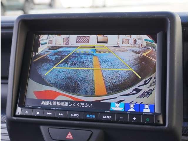 Ｎ－ＶＡＮ＋スタイル ファン・ターボ　８インチ純正ナビ　前後ドラレコ　地デジＴＶ　ナビＴＶ　ＥＴＣ付き　セキュリティアラーム　インテリキー　ＬＥＤヘッド　ＥＳＣ　アクティブクルーズコントロール　ＡＡＣ　Ｂモニ　両側スライドドア　ターボ車（9枚目）