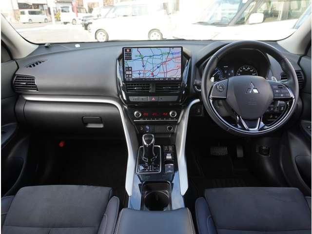 エクリプスクロスＰＨＥＶ Ｇ　ナビ　地デジＴＶ　バックカメラ　ＥＴＣ　ＬＥＤヘッドランプ　衝突被害軽減システム　ＤＶＤ再生　オートクルーズコントロール　ＥＴＣ車載器　フルセグＴＶ　クリアランスソナー　バツクカメラ　４ＷＤ　ＡＢＳ（8枚目）