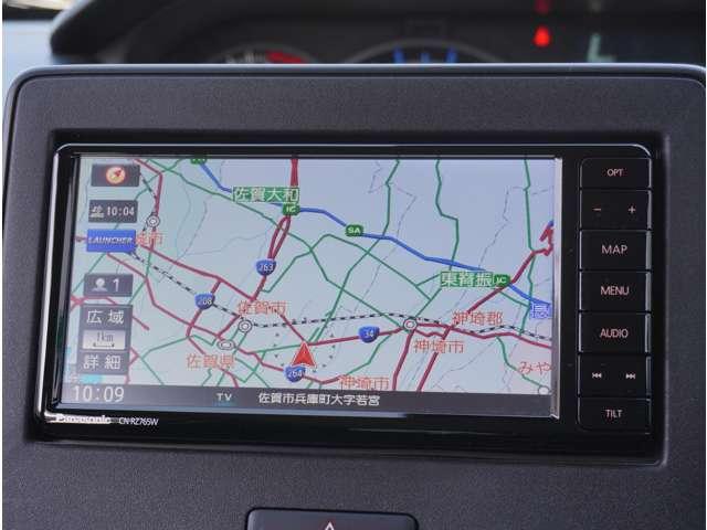 ワゴンＲ ハイブリッドＦＺ　ナビ　全周囲カメラ　ＥＴＣ　シートヒーター　盗難防止　衝突被害軽減装置　ＴＶ＆ナビ　パーキングセンサー　ＥＴＣ車載器　ＡＷ　キーレス　ＡＢＳ　横滑り防止装置　地デジ　ＬＥＤヘッド　スマートキー（8枚目）