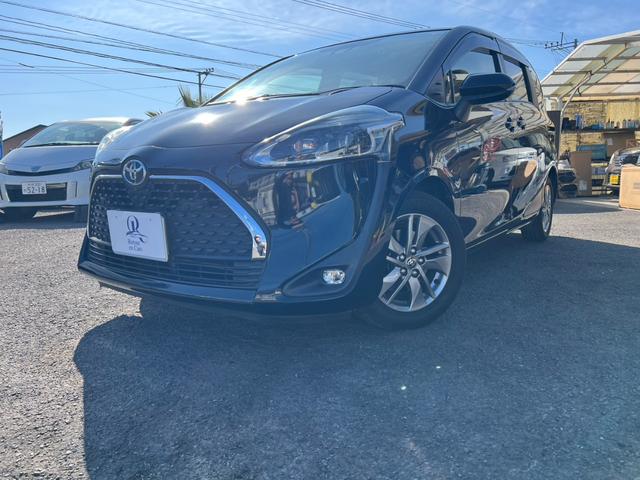 シエンタ Ｇ　クエロ　評価書付　ディーラー車検記録簿有　７人乗　純正ナビ　ＤＶＤ　Ｂｌｕｅｔｏｏｔｈ　Ｂカメラ　フルセグ　両側パワースライド　ハーフレザー　ＥＴＣ　ドラレコ　レーンキープ　１５インチＡＷ　コーナーセンサー（3枚目）