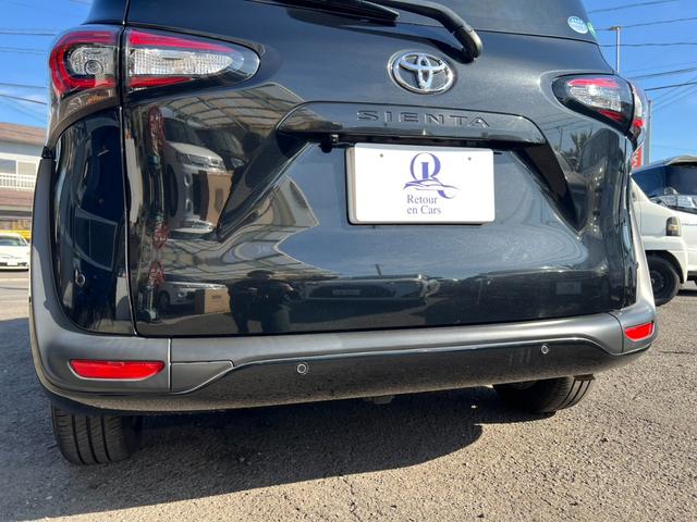 シエンタ Ｇ　クエロ　評価書付　ディーラー車検記録簿有　７人乗　純正ナビ　ＤＶＤ　Ｂｌｕｅｔｏｏｔｈ　Ｂカメラ　フルセグ　両側パワースライド　ハーフレザー　ＥＴＣ　ドラレコ　レーンキープ　１５インチＡＷ　コーナーセンサー（11枚目）