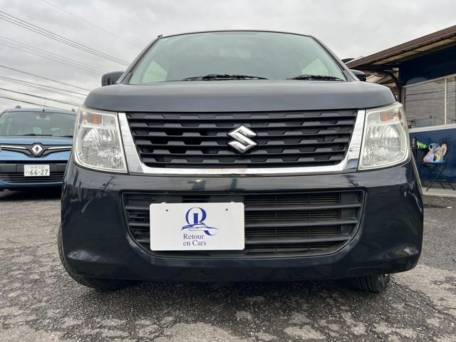 ワゴンR FX ボンネット ルーフ再塗装補修済み 評価書付 カロッツェリアナビ CD/DVD フルセグ シートヒーター スペアキー 禁煙車 後部座席フルフラット ETC(4枚目)