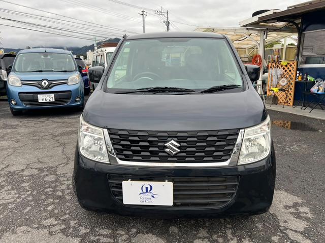 ワゴンR FX ボンネット ルーフ再塗装補修済み 評価書付 カロッツェリアナビ CD/DVD フルセグ シートヒーター スペアキー 禁煙車 後部座席フルフラット ETC(8枚目)