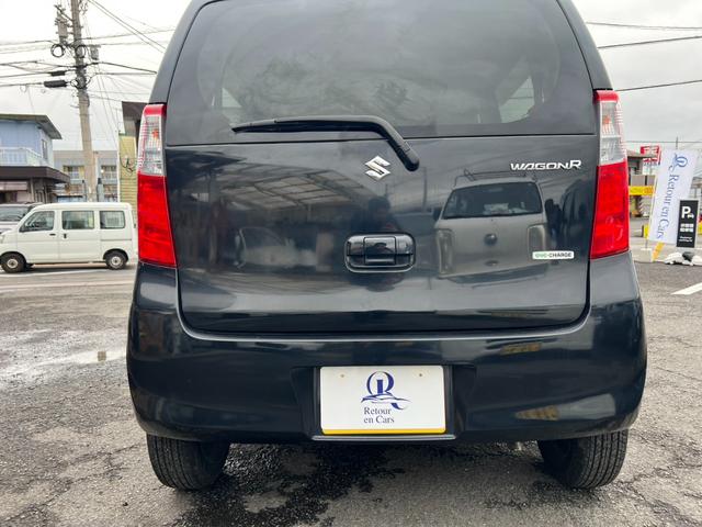 ワゴンR FX ボンネット ルーフ再塗装補修済み 評価書付 カロッツェリアナビ CD/DVD フルセグ シートヒーター スペアキー 禁煙車 後部座席フルフラット ETC(15枚目)