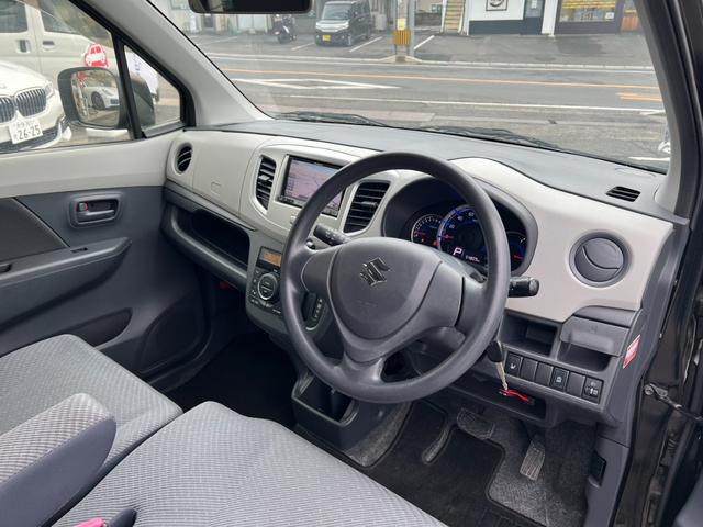 ワゴンR FX ボンネット ルーフ再塗装補修済み 評価書付 カロッツェリアナビ CD/DVD フルセグ シートヒーター スペアキー 禁煙車 後部座席フルフラット ETC(21枚目)