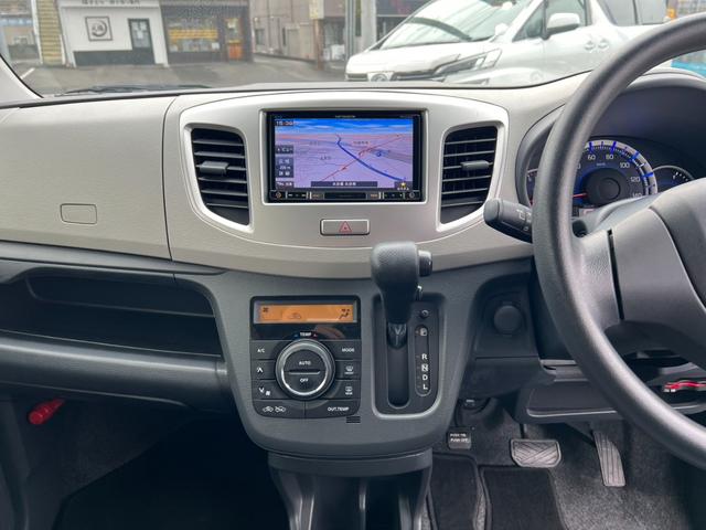 ワゴンR FX ボンネット ルーフ再塗装補修済み 評価書付 カロッツェリアナビ CD/DVD フルセグ シートヒーター スペアキー 禁煙車 後部座席フルフラット ETC(24枚目)