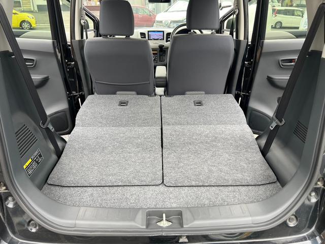 ワゴンR FX ボンネット ルーフ再塗装補修済み 評価書付 カロッツェリアナビ CD/DVD フルセグ シートヒーター スペアキー 禁煙車 後部座席フルフラット ETC(38枚目)