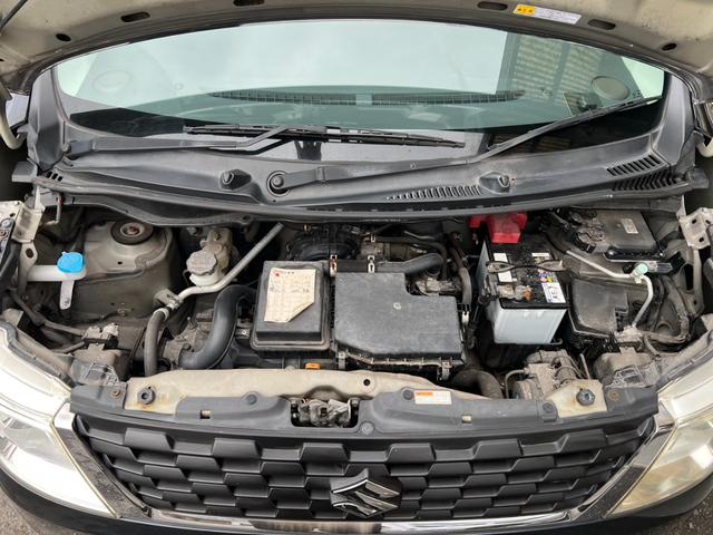 ワゴンR FX ボンネット ルーフ再塗装補修済み 評価書付 カロッツェリアナビ CD/DVD フルセグ シートヒーター スペアキー 禁煙車 後部座席フルフラット ETC(43枚目)