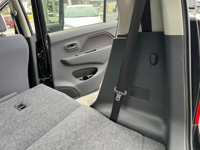 ワゴンR FX ボンネット ルーフ再塗装補修済み 評価書付 カロッツェリアナビ CD/DVD フルセグ シートヒーター スペアキー 禁煙車 後部座席フルフラット ETC(45枚目)