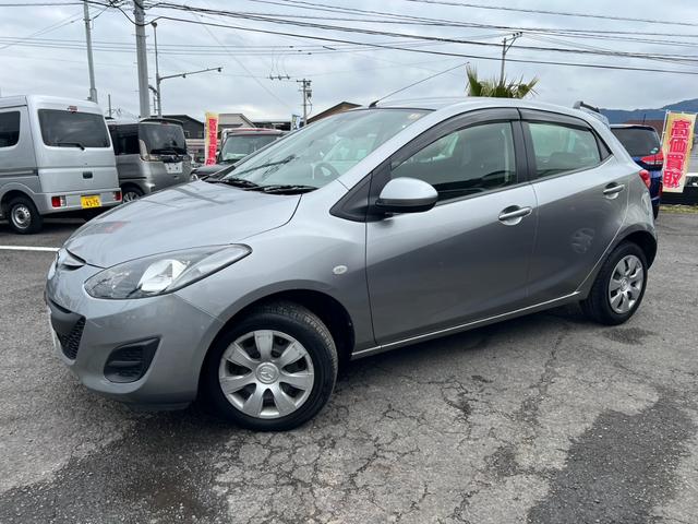 デミオ 13C-V 評価書付 ワンオーナー ETC ドアバイザー フロアマット 禁煙車(3枚目)