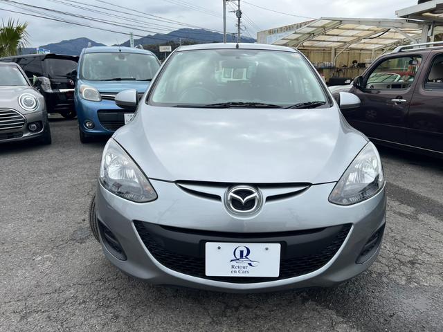 デミオ 13C-V 評価書付 ワンオーナー ETC ドアバイザー フロアマット 禁煙車(5枚目)