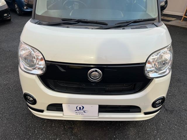 ムーヴキャンバス Ｘブラックアクセントリミテッド　ＳＡＩＩＩ　評価書付　カーナビ　フルセグ　全方位カメラ　ＣＤ／ＤＶＤ　Ｂｌｕｅｔｏｏｔｈ　前後ドラレコ　両側パワースライドドア　ＥＴＣ　ブレーキサポート　アイドリングストップ　スマートキー×２　禁煙車（5枚目）