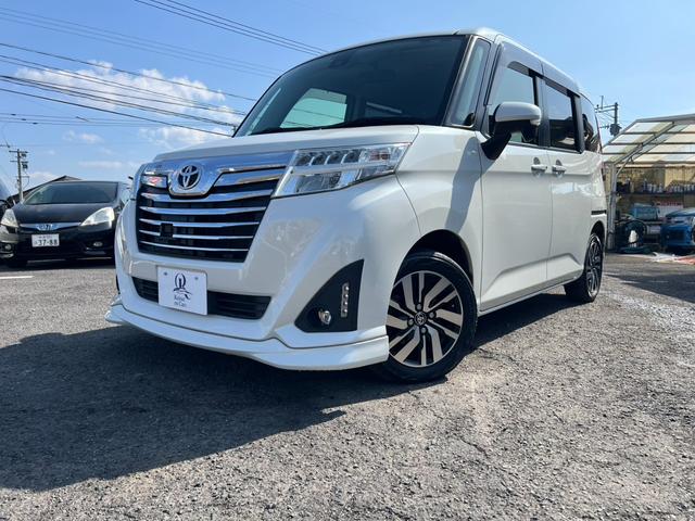 ルーミー カスタムＧ　Ｓ　鑑定書付　純正ナビ　Ｂカメラ　フルセグ　スマートアシスト　ＬＥＤライト　スマートキー　Ｂｌｕｅｔｏｏｔｈ　両側パワースライドドア　クルコン　ステアスイッチ　ＥＴＣ　アイドリングストップ　フルフラット（4枚目）