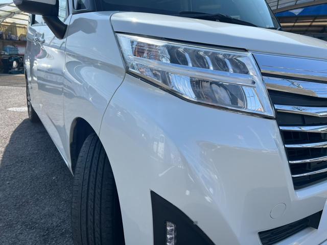 ルーミー カスタムＧ　Ｓ　鑑定書付　純正ナビ　Ｂカメラ　フルセグ　スマートアシスト　ＬＥＤライト　スマートキー　Ｂｌｕｅｔｏｏｔｈ　両側パワースライドドア　クルコン　ステアスイッチ　ＥＴＣ　アイドリングストップ　フルフラット（8枚目）