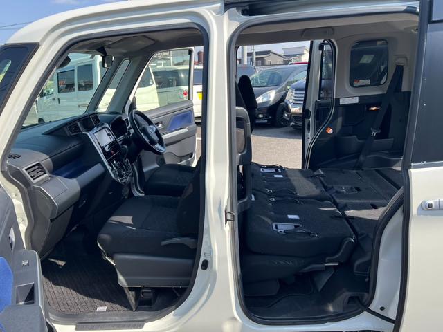 ルーミー カスタムＧ　Ｓ　鑑定書付　純正ナビ　Ｂカメラ　フルセグ　スマートアシスト　ＬＥＤライト　スマートキー　Ｂｌｕｅｔｏｏｔｈ　両側パワースライドドア　クルコン　ステアスイッチ　ＥＴＣ　アイドリングストップ　フルフラット（51枚目）