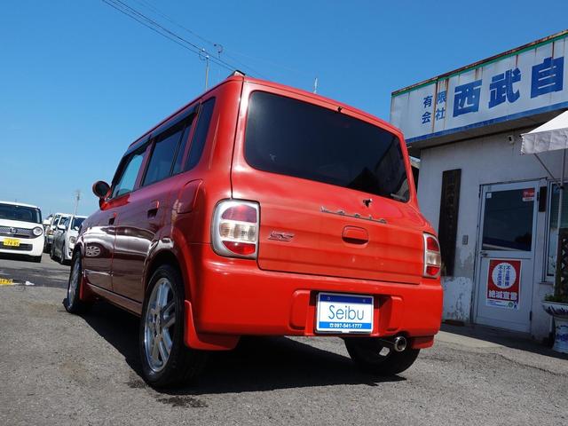 アルトラパン ＳＳ　ＥＴＣ　ナビ　ＴＶ　キーレスエントリー　ＡＴ　ＡＢＳ　アルミホイール　衝突安全ボディ　エアコン　パワーステアリング（17枚目）