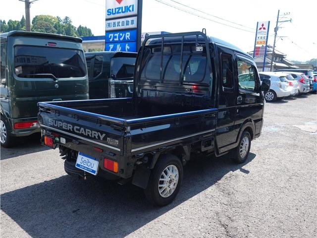 スーパーキャリイ Ｘ　４ＷＤ　ＡＴ　衝突被害軽減システム　レーンアシスト　ナビ　ＴＶ　バックカメラ　キーレスエントリー　オートライト　アルミホイール　ＥＳＣ　エアコン　パワーウィンドウ（16枚目）