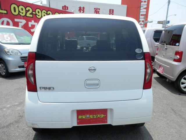 ピノ Ｓ　イモビライザー　助手席エアバッグ　衝撃安全ボディー　運転席エアバッグ　パワーウィンド　パワーステアリング　ＡＢＳ　エアコン（7枚目）