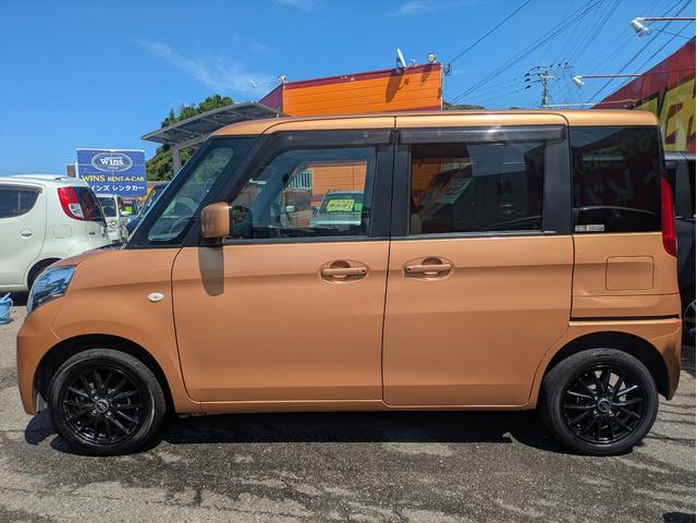 スペーシア Ｘ　ベンチシートフルフラット　イモビライザー　助手席エアバッグ　ＰＷ　運転席エアバック　ベンチＳ　ＡＵＴＯエアコン　衝突安全ボディ　パワーステアリング　ＡＢＳ　アイドリンクストップ　キーレスエントリ－（6枚目）