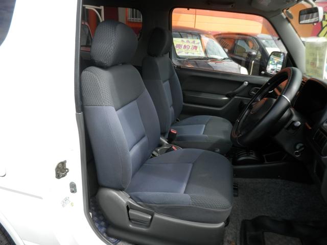 ジムニー ＸＧ　ＷエアＢ　運転席エアバック　パワーウインドー　ＡＢＳ付き　衝突安全ボディ　エアコンパワステ　４ｗｄ（10枚目）