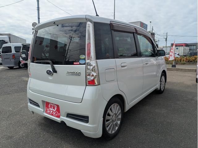 ステラ カスタムＲＳ　キーフリー　ＡＢＳ　パワーステアリング　エアコン　衝突安全ボディ　ベンチシート　ダブルエアバッグ　パワーウインドー（9枚目）