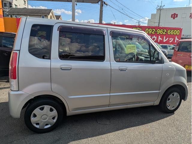 ワゴンＲ ＦＸ　イモビライザー　パワーウインド　キーレス付　ＡＣ　安全ボディ　ＰＳ　Ｗエアバック　エアバッグ　フルフラットシート　ベンチ（4枚目）